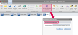 imc STUDIO 5 - Messdaten auf Knopfdruck nachträglich speichern